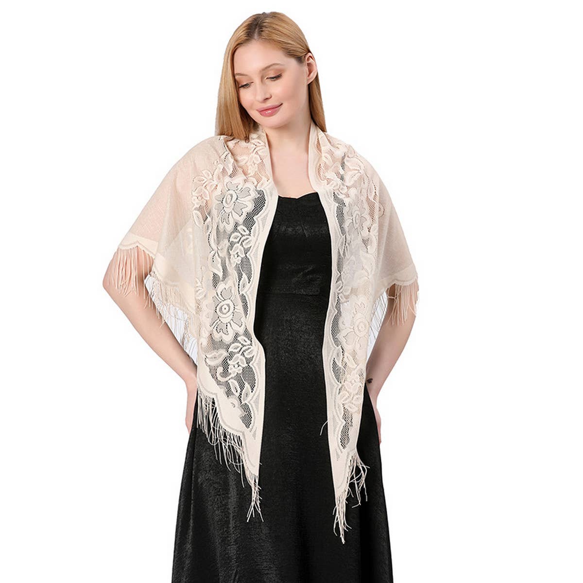 LACE SHAWL LACE TRIANGLE SCARF SHAWL