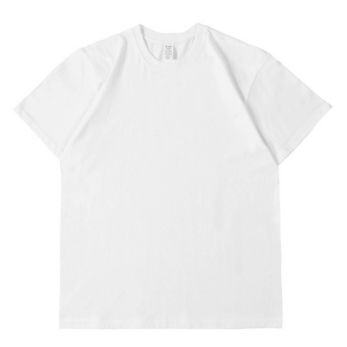 230g Heavyweight Combed Cotton T-Shirt – Blank & Oversized