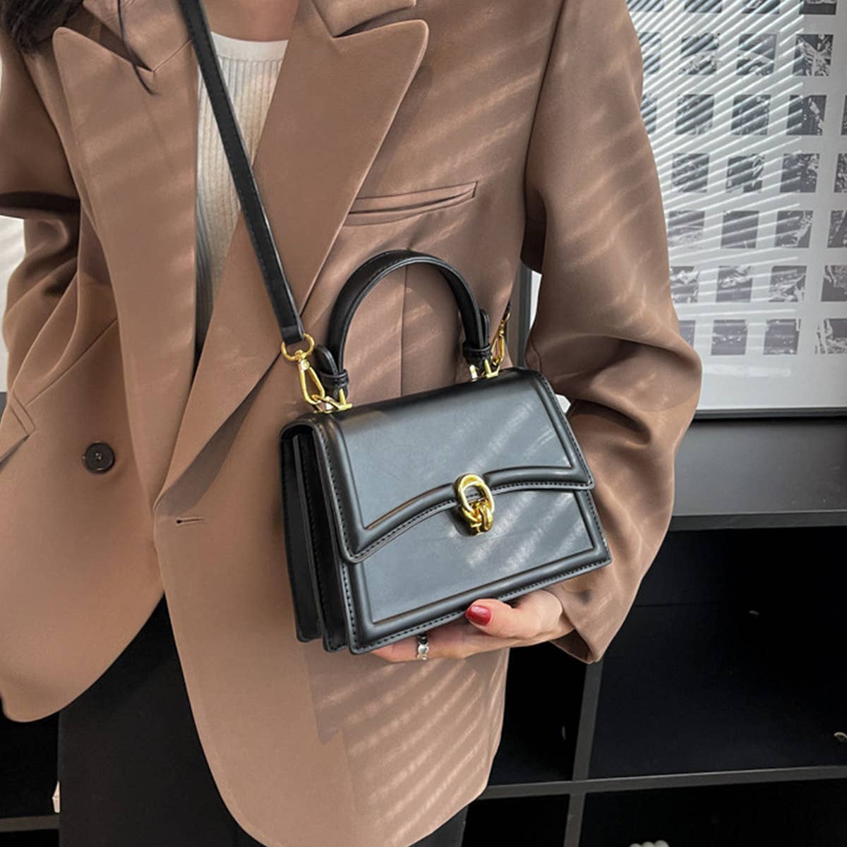 HIGH-END ARMPIT HANDBAG SHOULDER BAG_CWAB1546