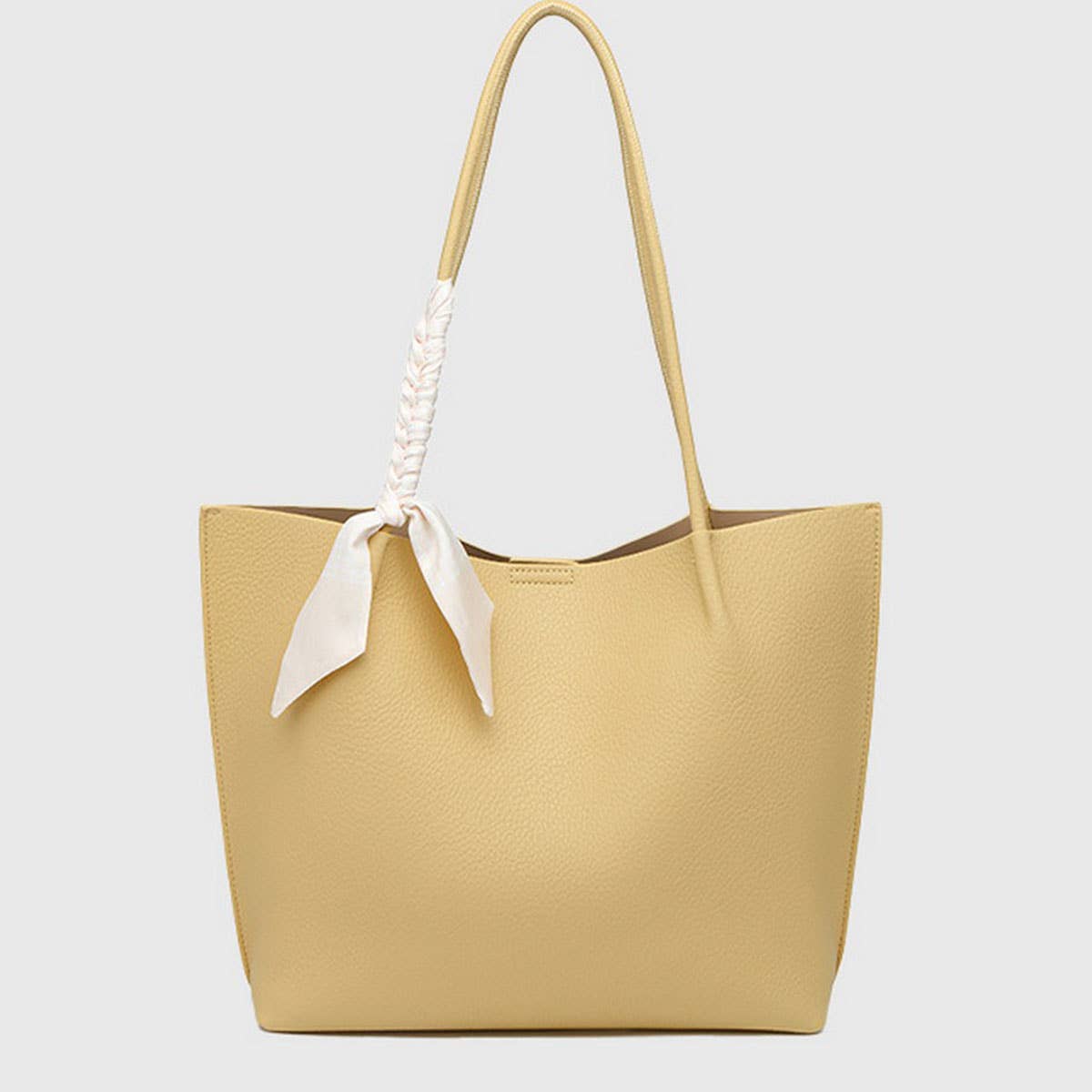 Fashion Soft Leather Large Tote Shoulder Bag_CWAB5111