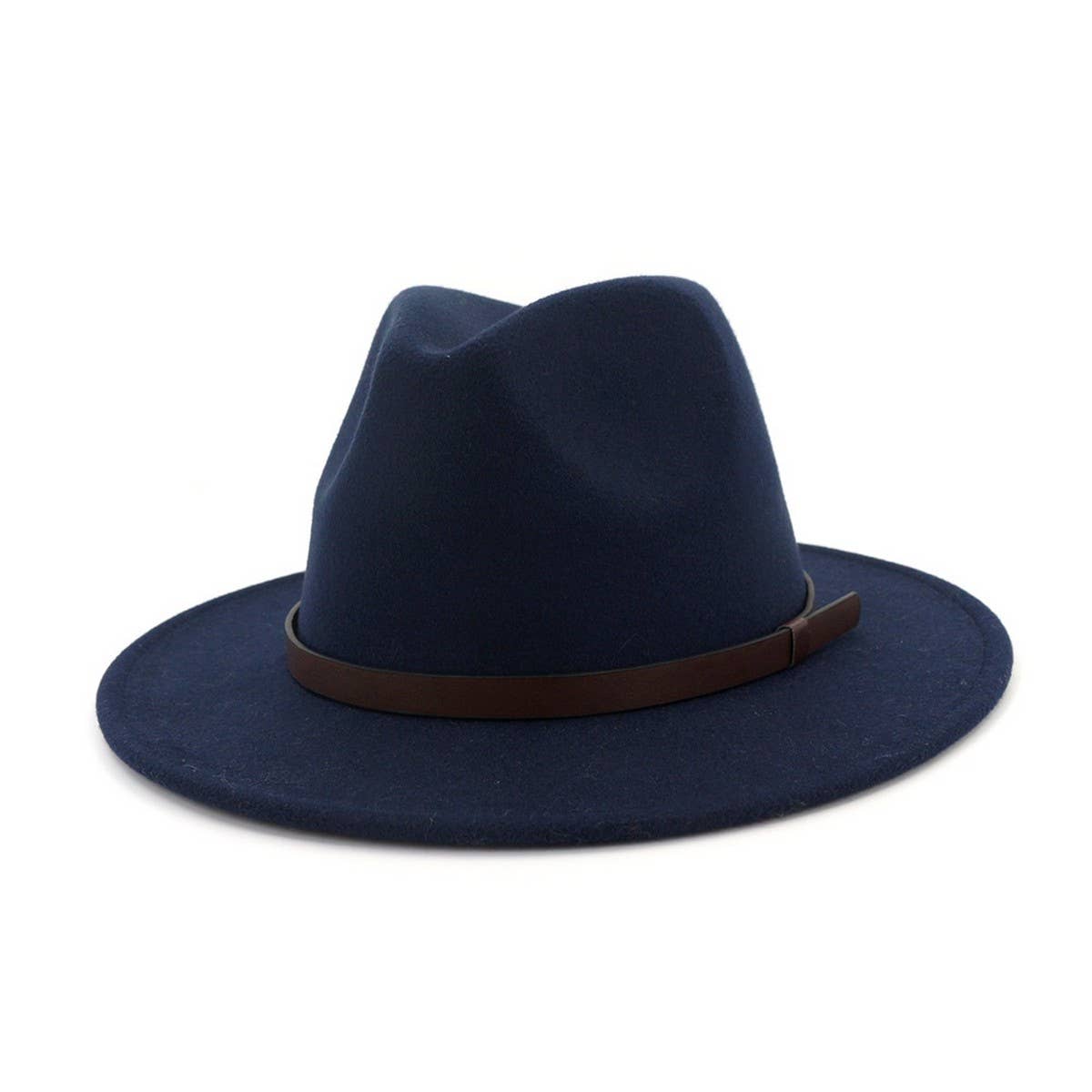 EUROPEAN AND AMERICAN FLAT BRIM HAT JAZZ HAT_CWAH1780