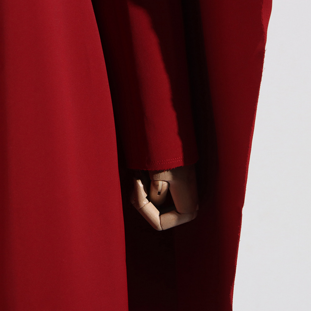 Spring New Elegant Trench Coat with Single Button_CWOCO1255