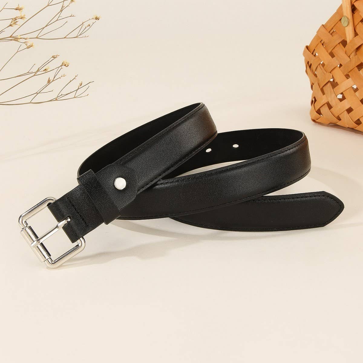 Minimalist Business Casual Belt for Pants Jeans_CWABE1236