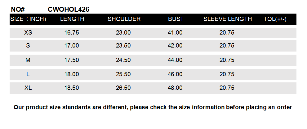 CWOHOL426_Lightweight Pullover Hoodie Cropped Sweatshirt