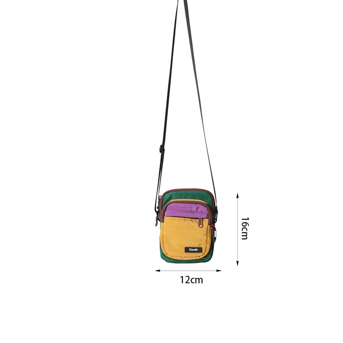 MINI WOMEN'S PHONE SOLID COLOR CROSSBODY BAG_CWAB1825