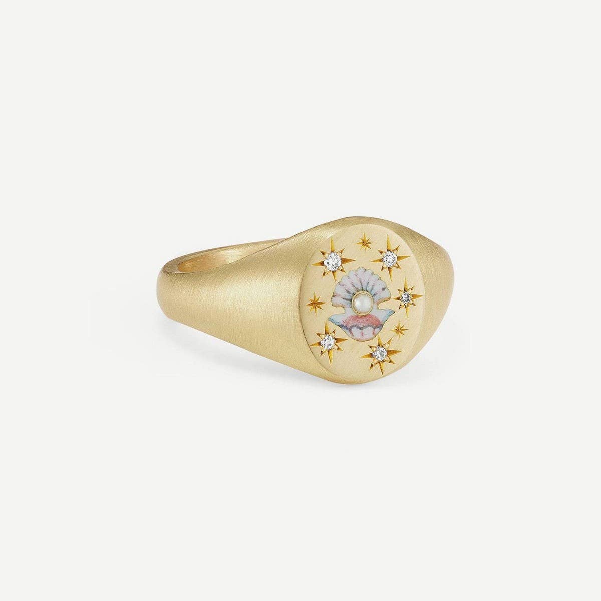 Stainless Steel Fashion Painted Rhinestone Ring_CWMM5706