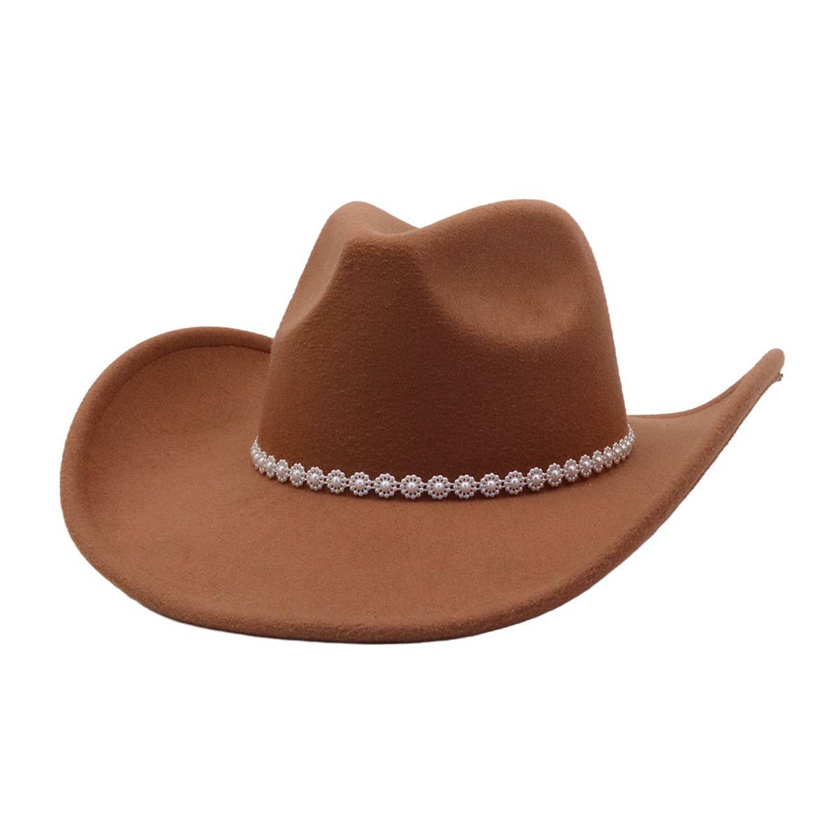 Unisex Cowboy Fedora Hat Ethnic Style_CWAH04434