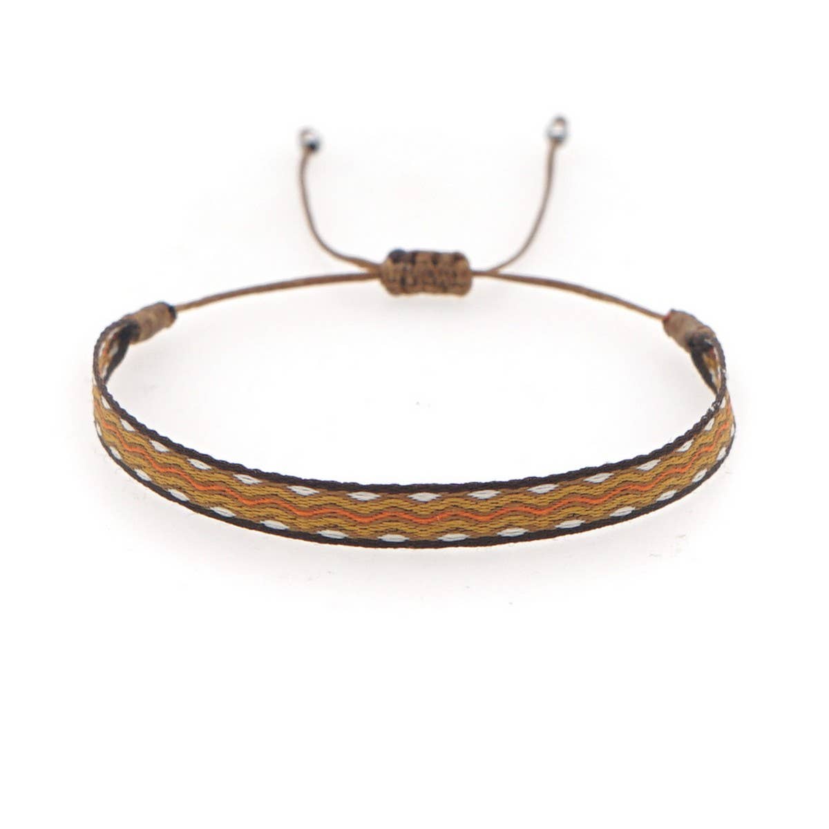 ETHNIC STYLE NYLON RIBBON RETRO HANDMADE BRACELET_CWMM3870