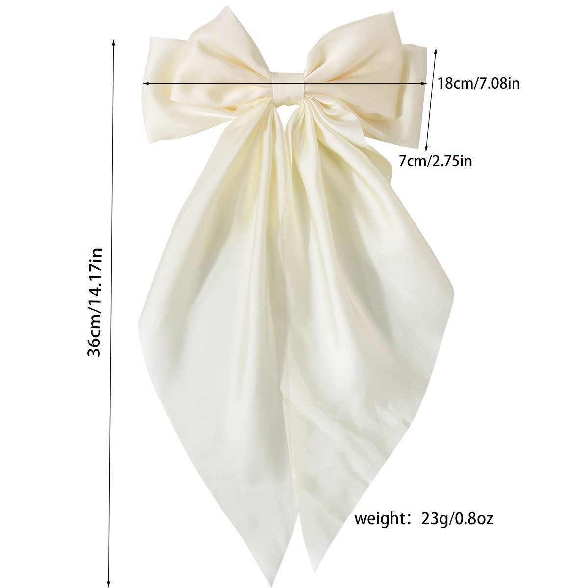 Big Bow Hair Clip-Hairpin for Women and Girls_CWAHA0853
