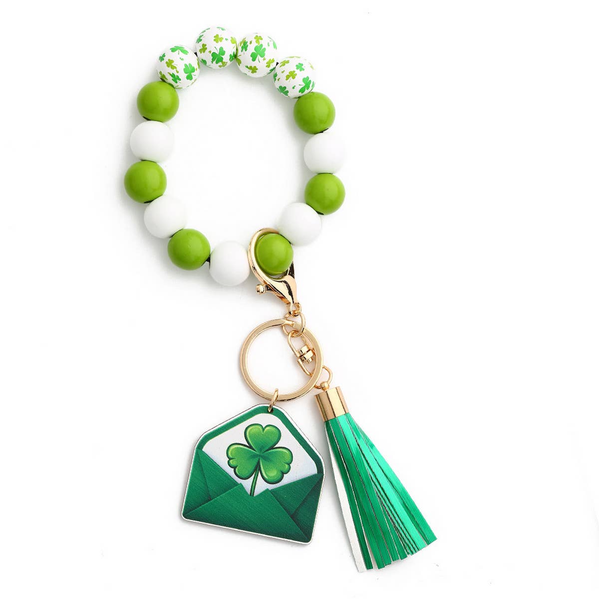 2024 NEW GREEN CLOVER PENDANT KEYCHAIN_CWMM1329