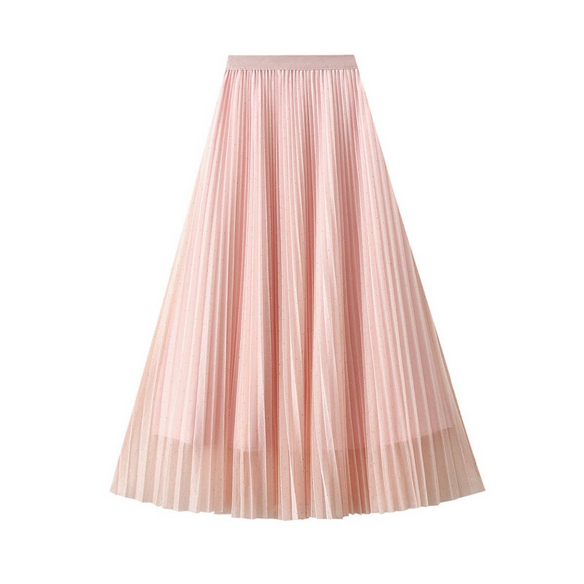 MESH SKIRT ALINE PLEATEDSKIRT MIDLENGTH TULLESKIRT