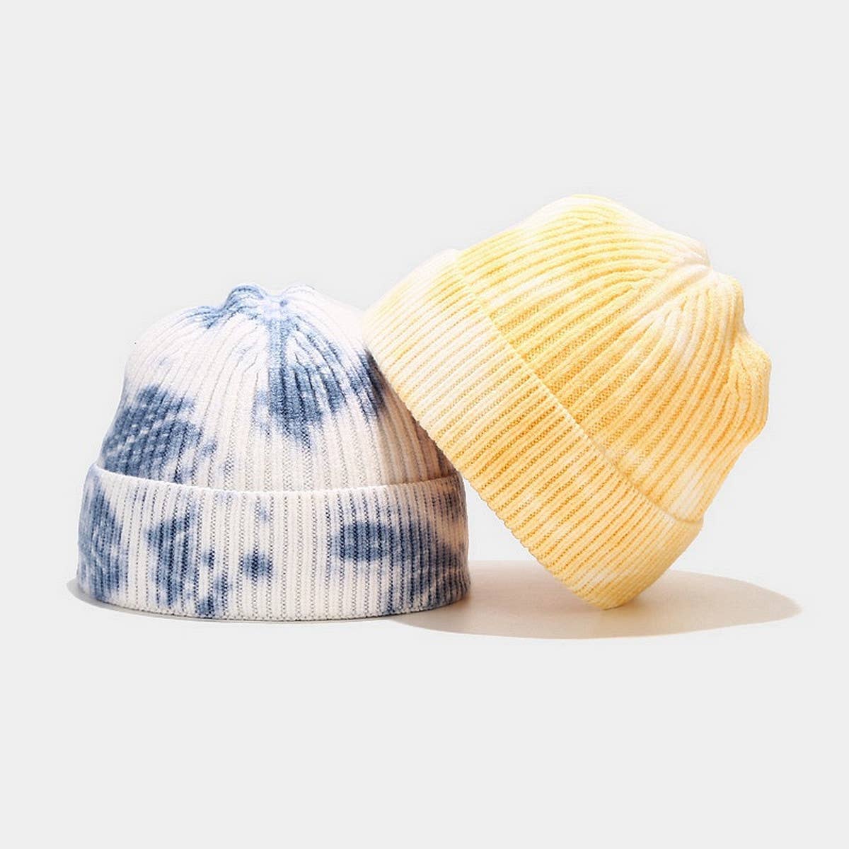 NEW WARM TIE-DYE KNITTED HAT_CWAH1588