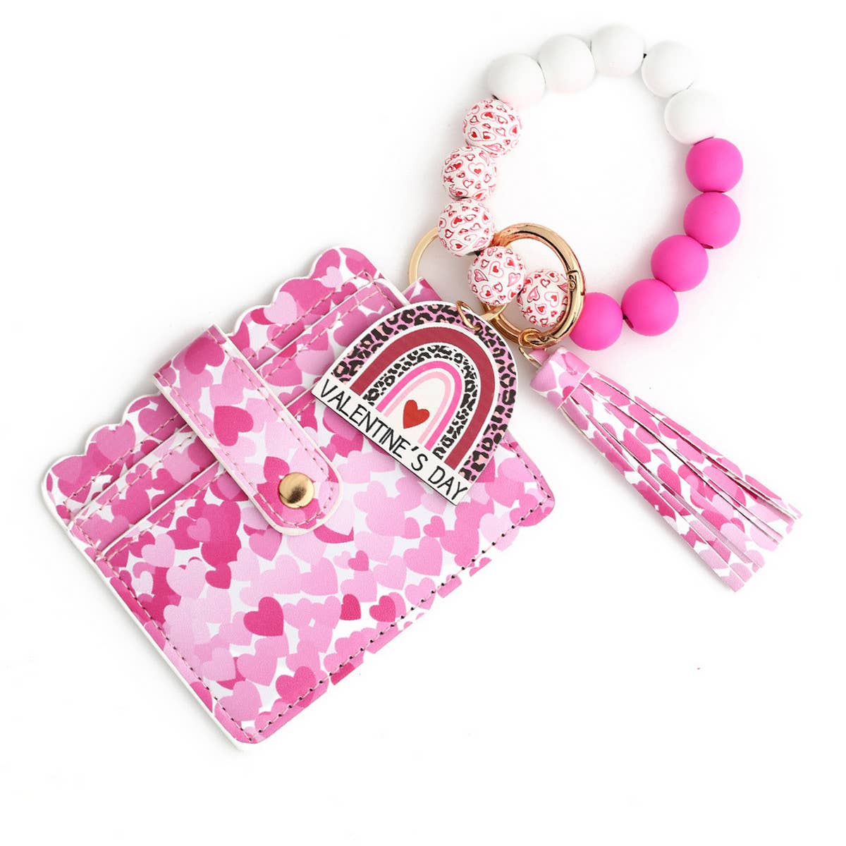 2024 NEW LOVE WOODEN BEAD KEYCHAIN_CWMM1300