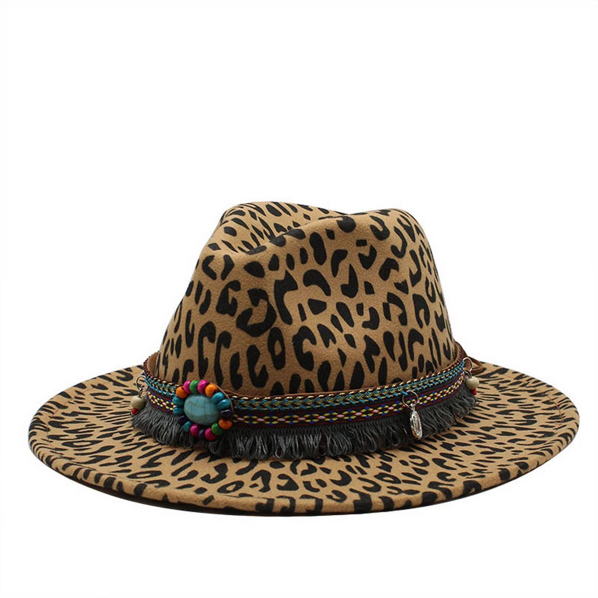 ETHNIC STYLE WOOLEN WESTERN COWBOY HAT COUPLE HAT_CWAH2609
