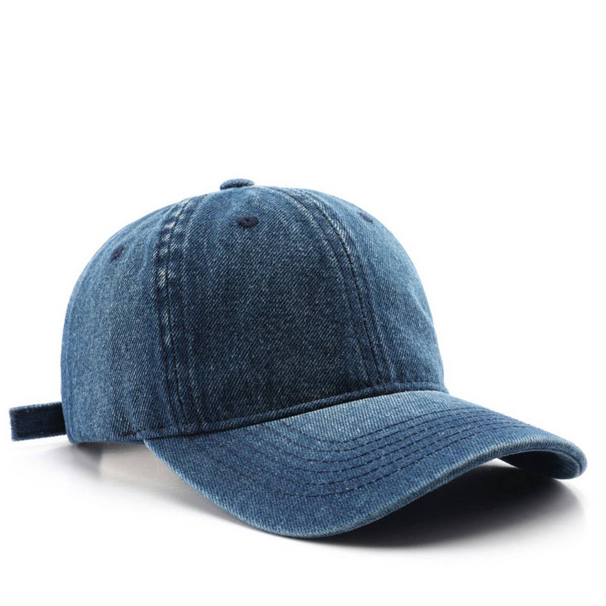 Autumn Winter Washed Denim Baseball Cap, Unisex_CWAH2824