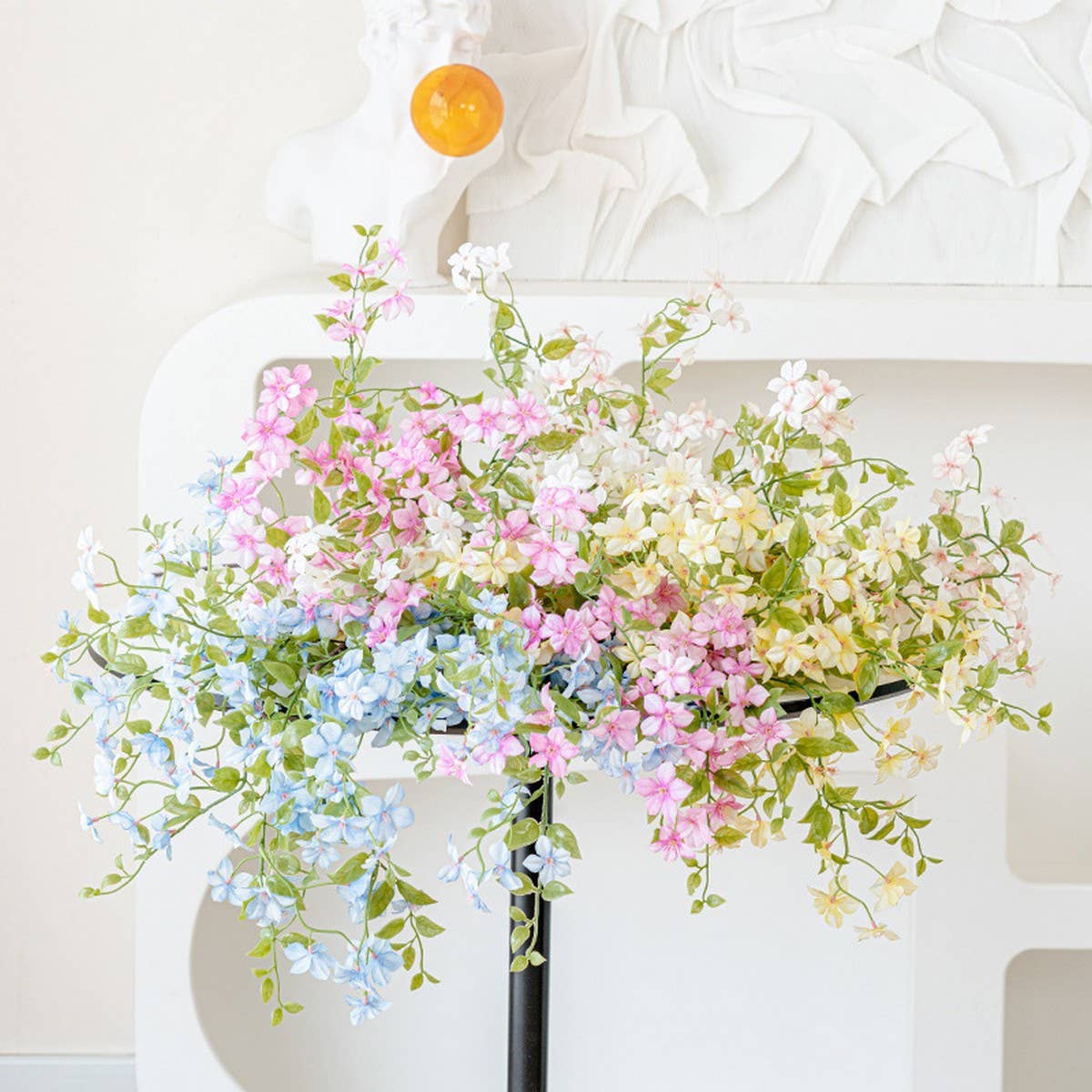 Artificial Mock Orange Branch for Home Decor_CWMM6502