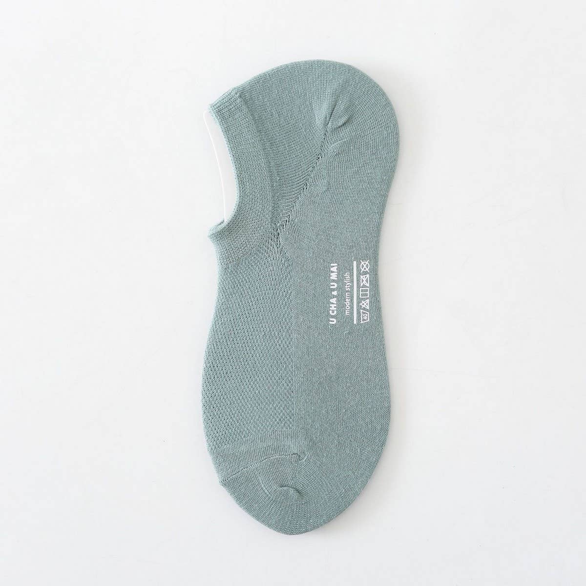 MEN'S SOLID COLOR COTTON MESH INVISIBLE SOCKS