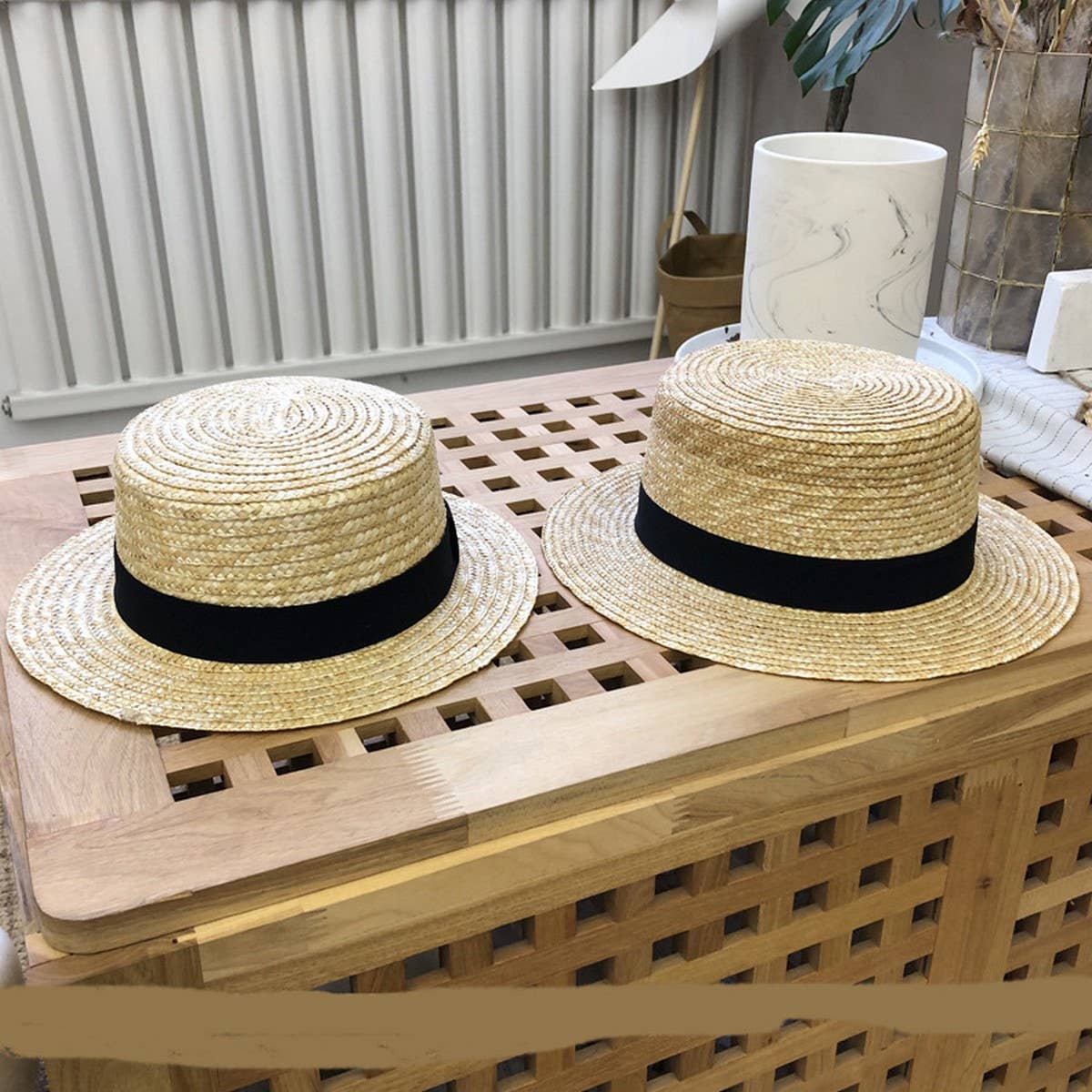 Women's sun protection maggie straw hat_CWAH3394