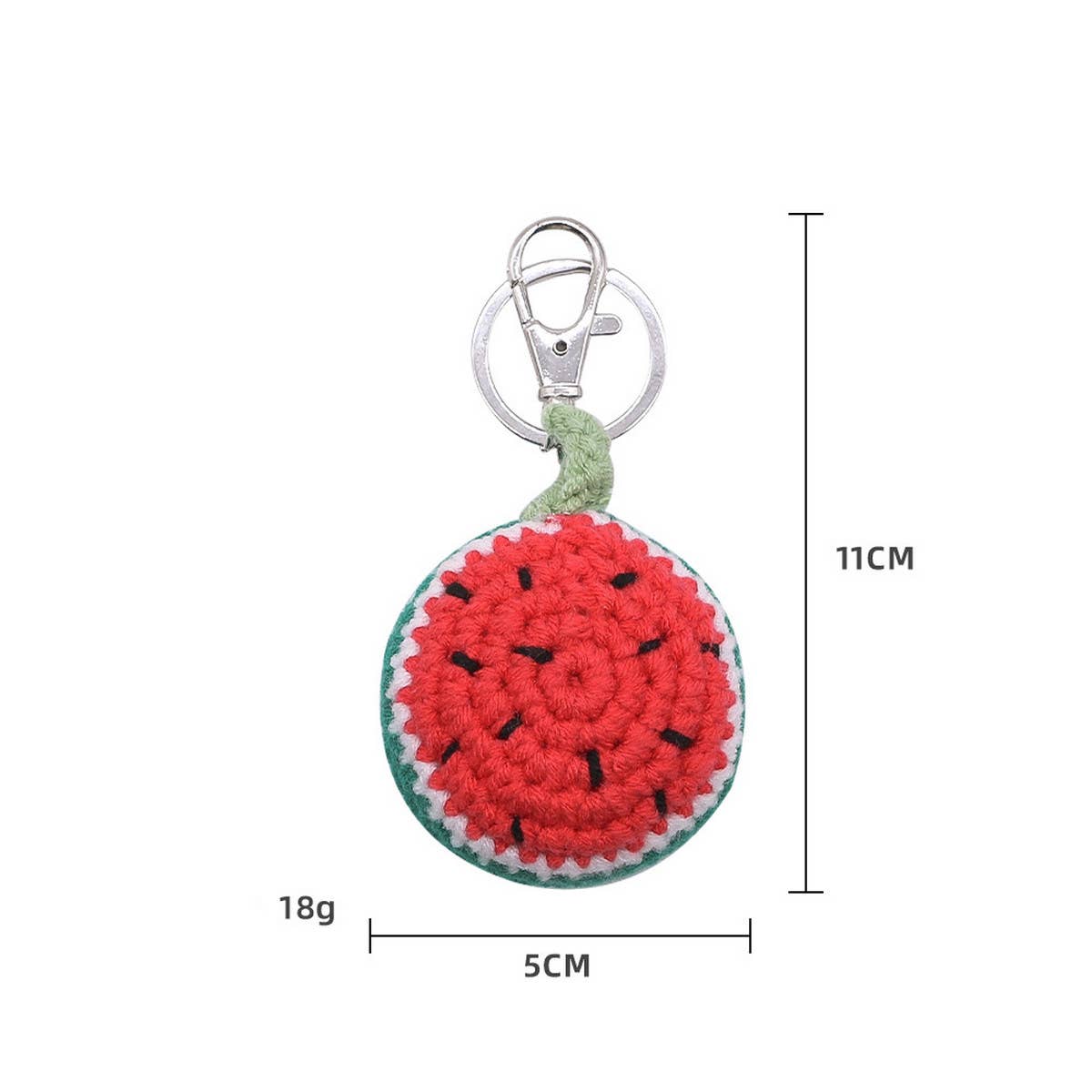 FRUIT HANDMADE TASSEL BRAIDED KEY
