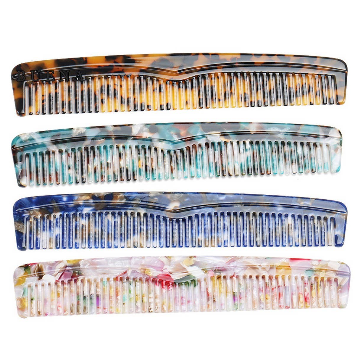GRADIENT TEETH HAIR COMB LONG COMB 4.0MM THICKCOMB