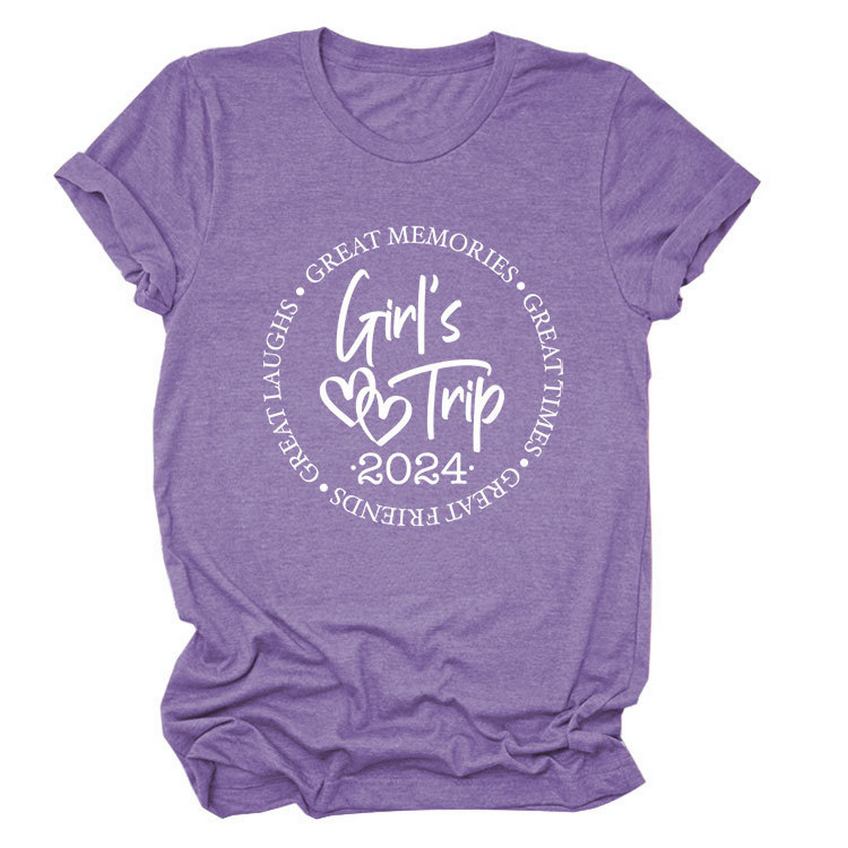 Women??¢s Casual Crew Neck T-Shirt, Loose Fit_CWTTS1471