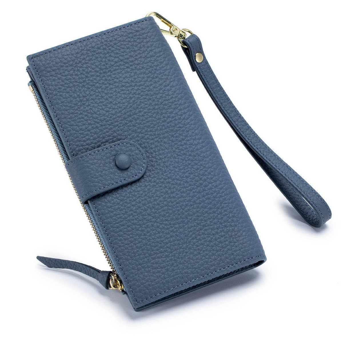 GENUINE LEATHER LONG STYLISH LARGE CAPACITY WALLET_CWAB3799