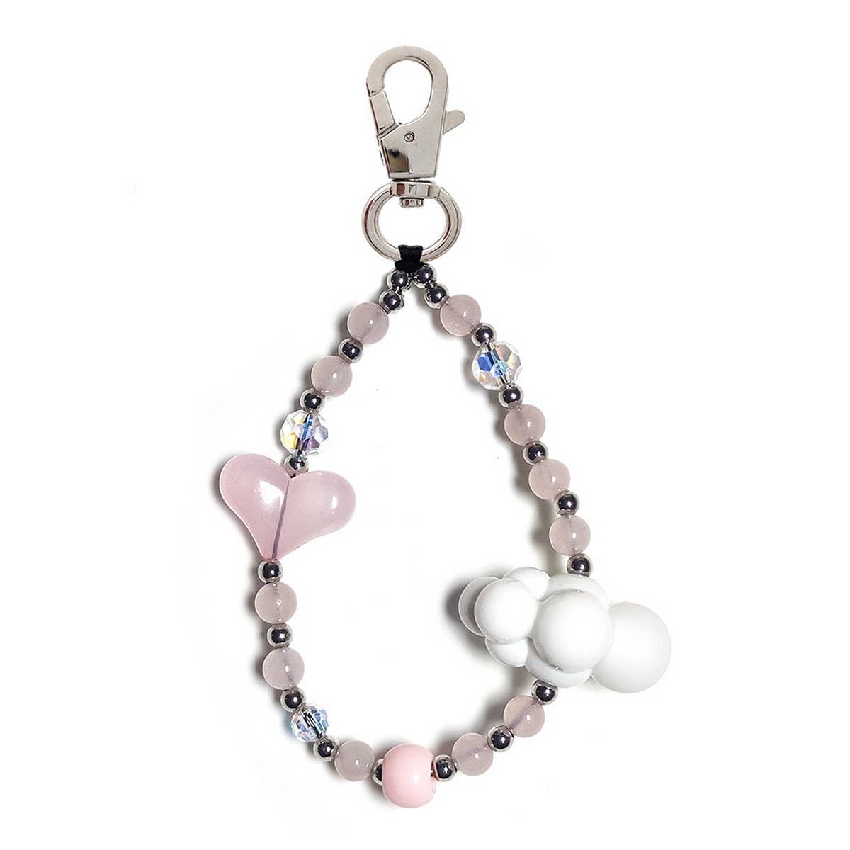 CWMM8690_VERSATILE WOVEN BEADED HEART PENDANT