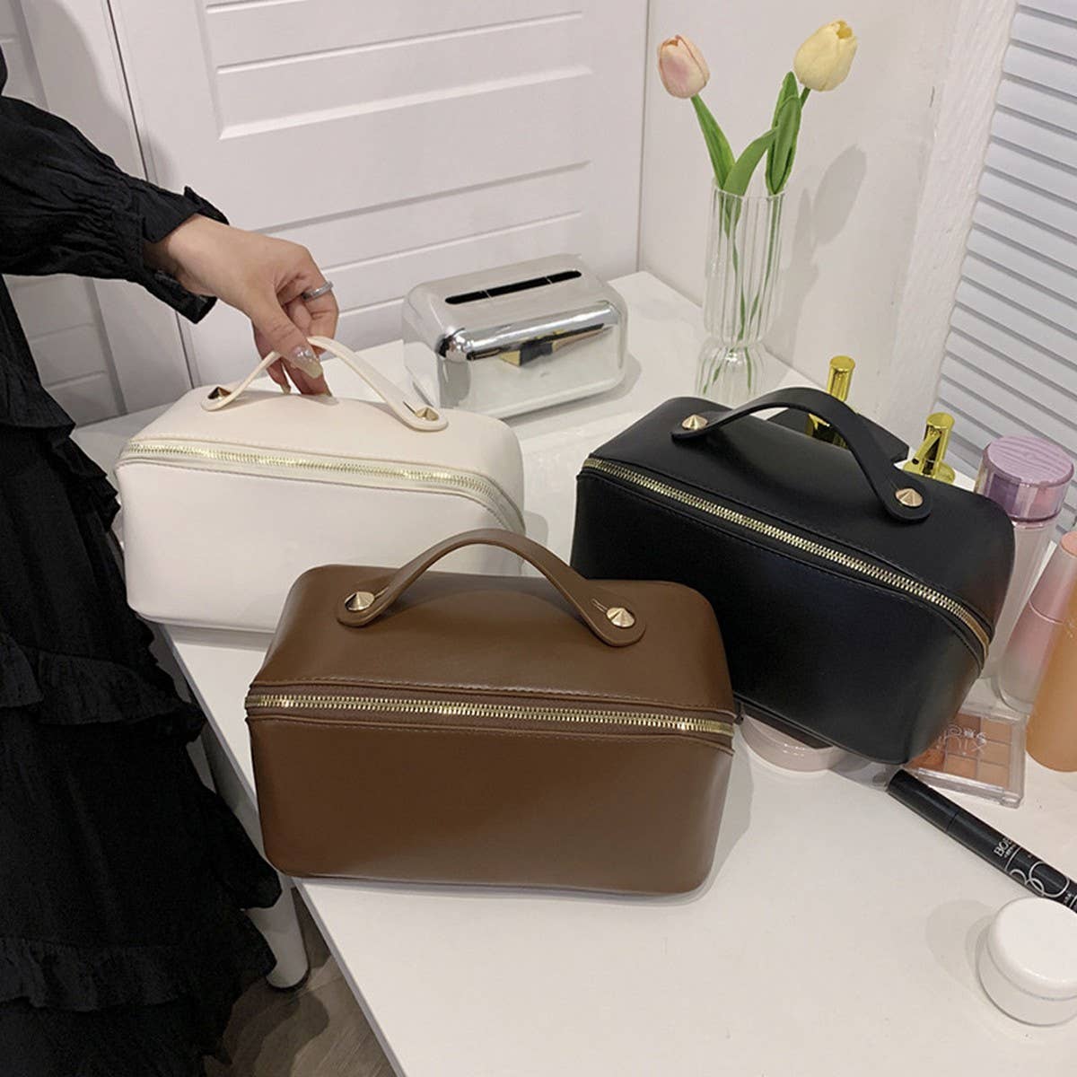 NEW FASHION HIGH-END PORTABLE COSMETIC BAG_CWAB4377