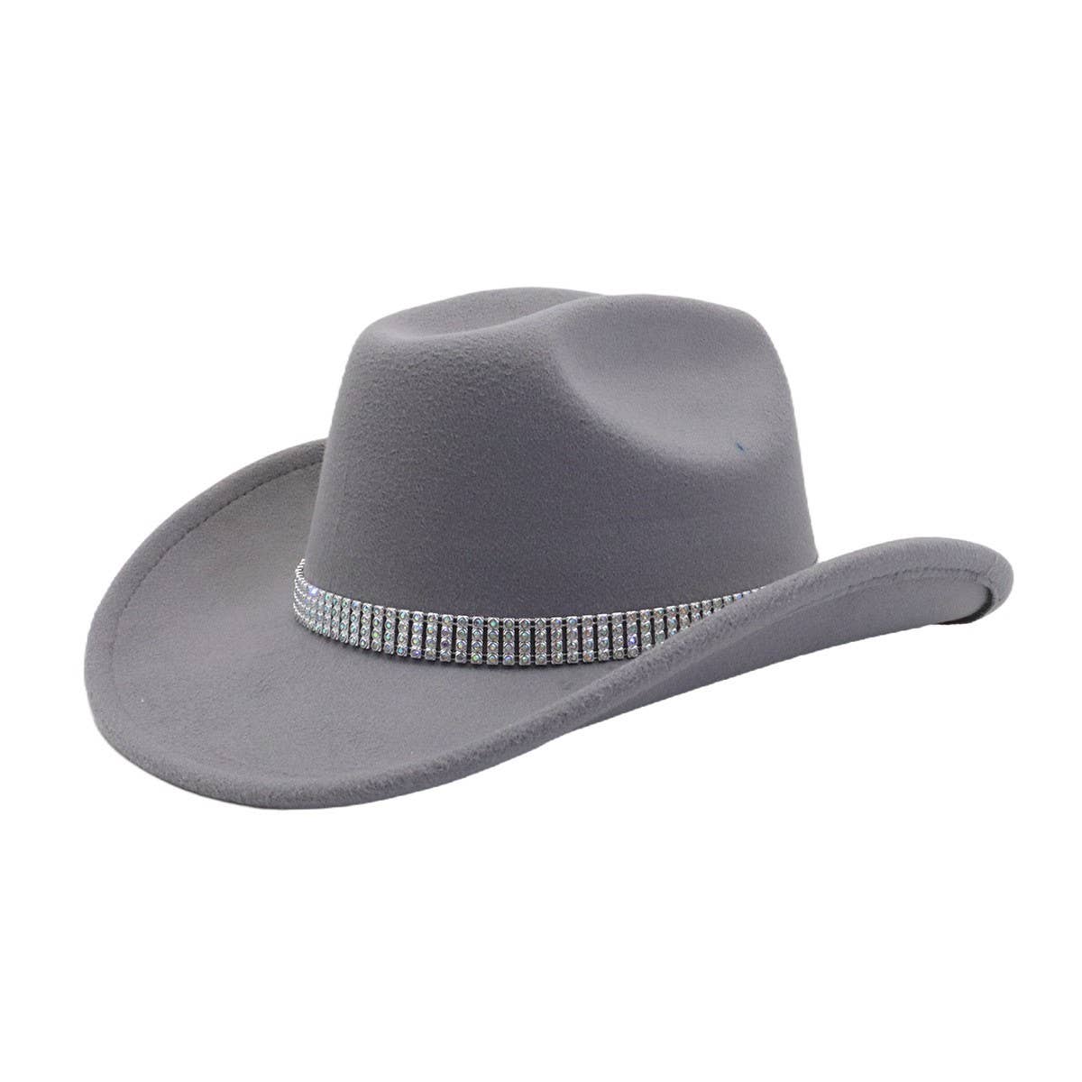 Couple Fedora Jazz Hat Western Ethnic Wool Hat_CWAH04364