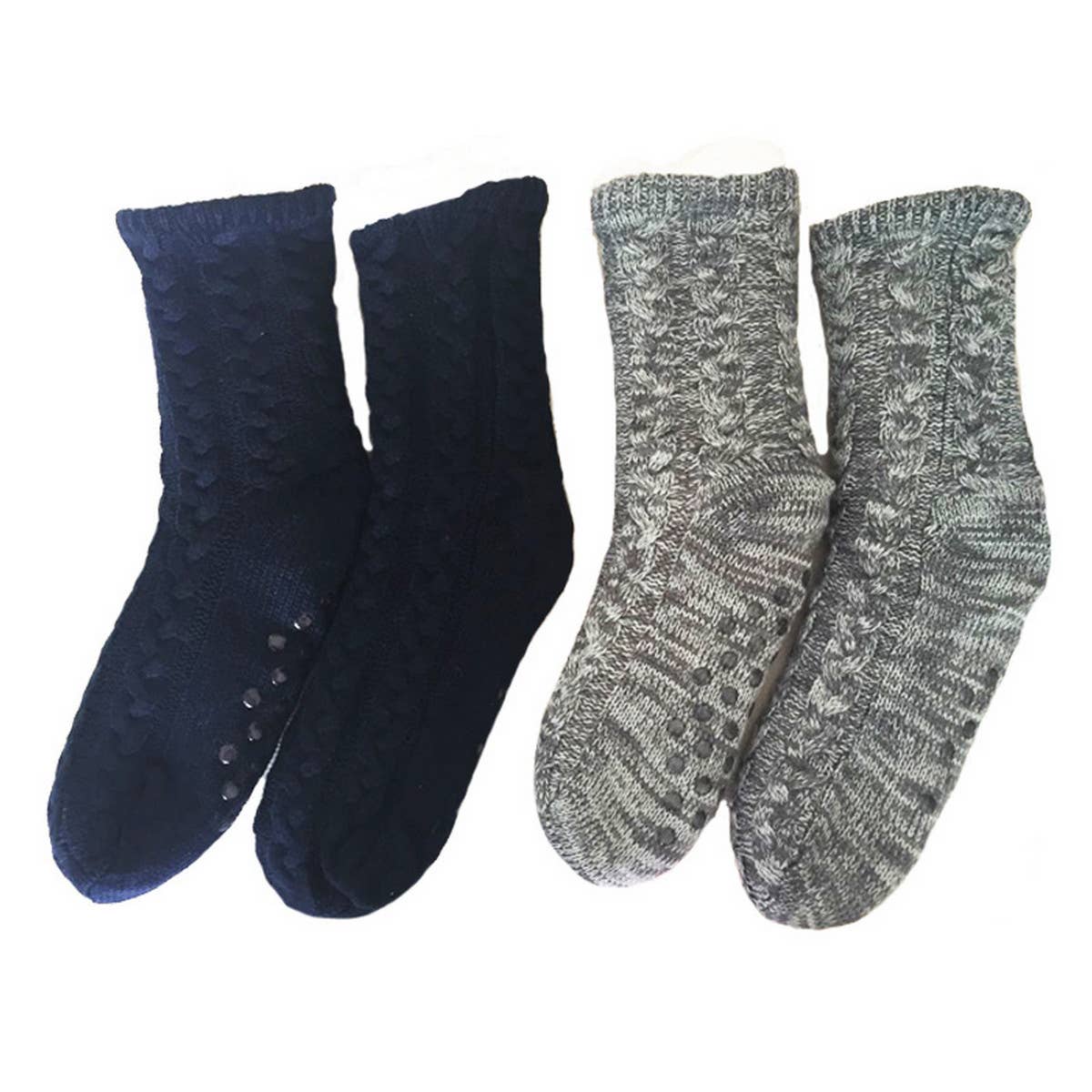 WINTER MEN LEG COVERS PLUSH INDOOR SLIPPERS