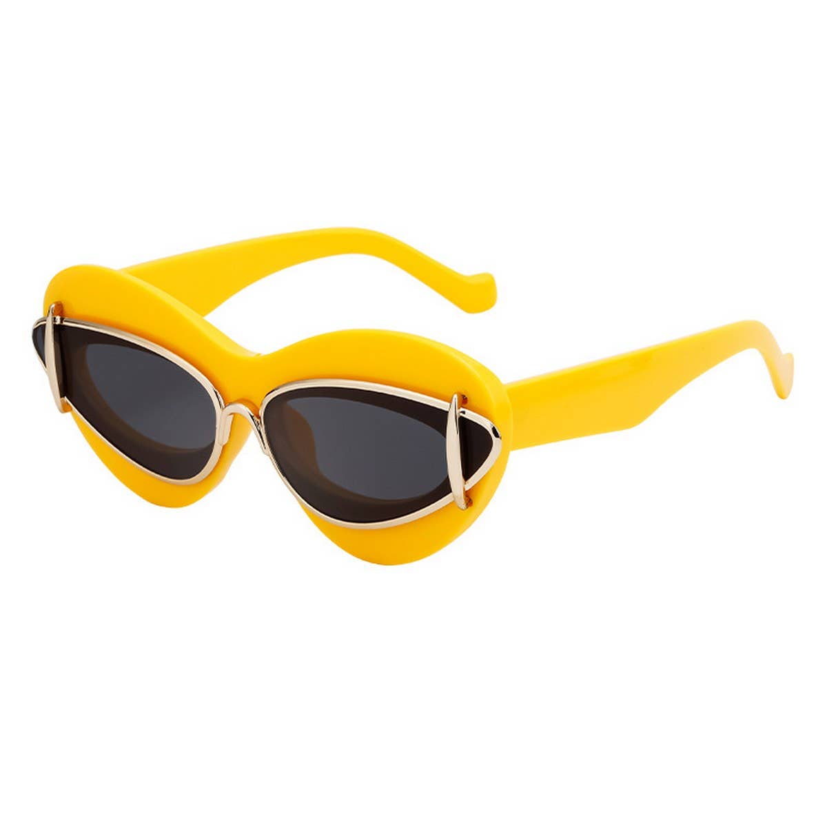 FASHION CAT EYE SUNGLASSES SMALL FRAME SUNGLASSES_CWASG0569