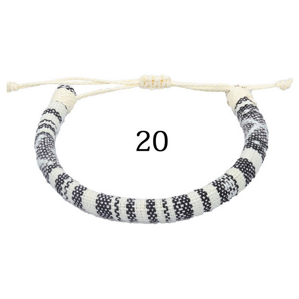 BOHEMIAN ETHNIC STYLE COLORFUL HANDWOVEN BRACELET_CWMM0538
