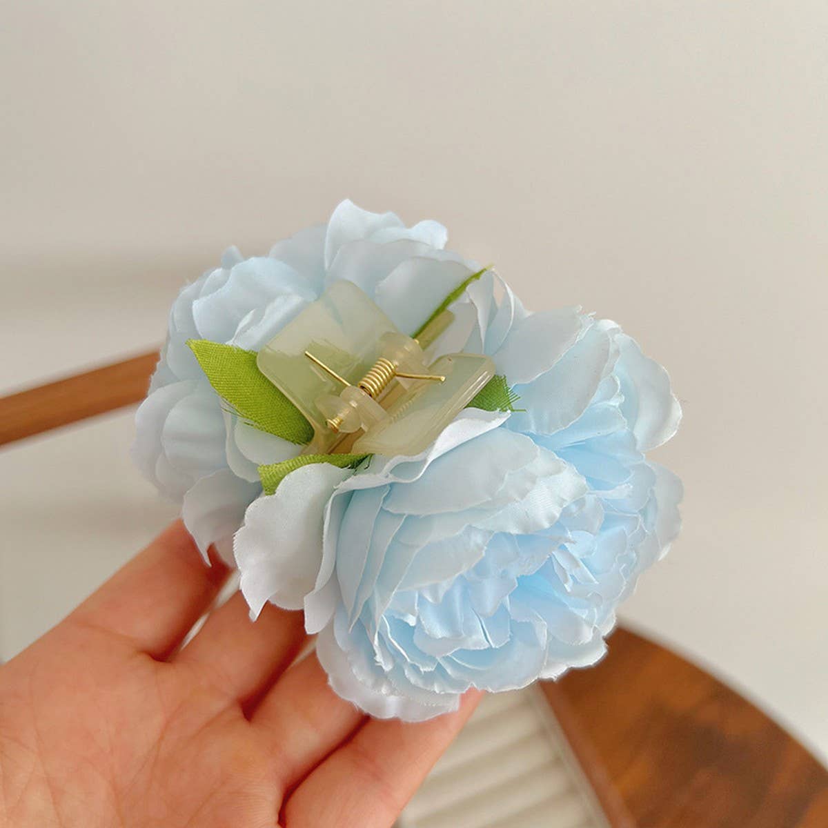 FRENCH ROSE CLIP STYLE HALF-TIED HAIR HAIRPINS_CWAHA1172