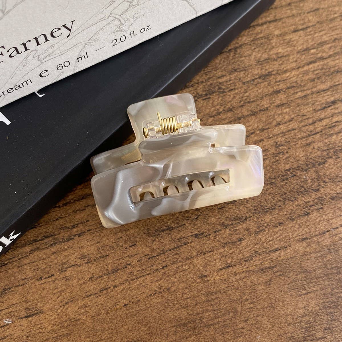 Rectangular Vintage INS Style Medium Hair Clip_CWAHA5749