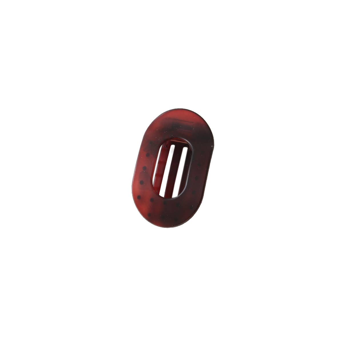 The flat oval hairpin has strong grip