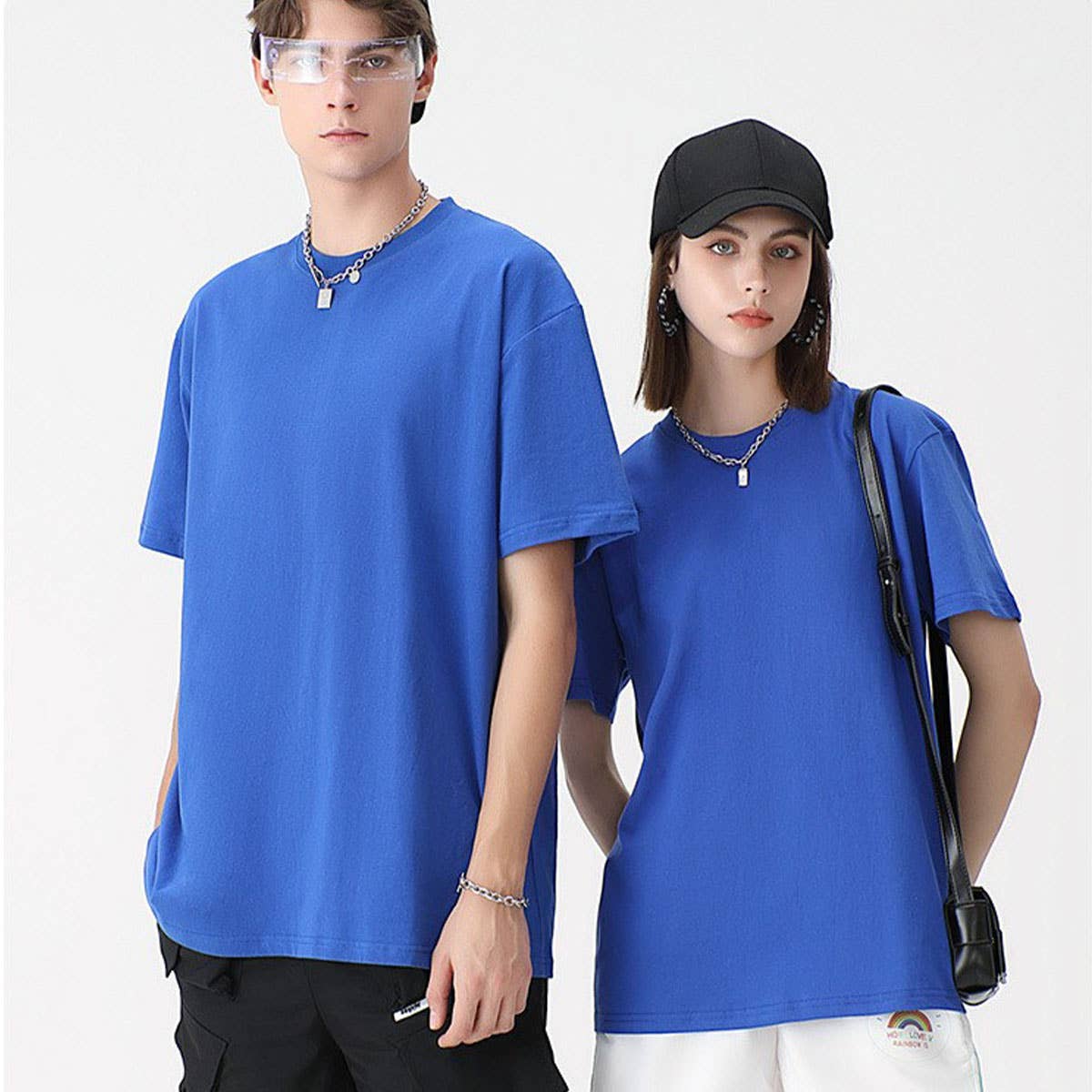 230g Heavyweight Combed Cotton T-Shirt – Blank & Oversized