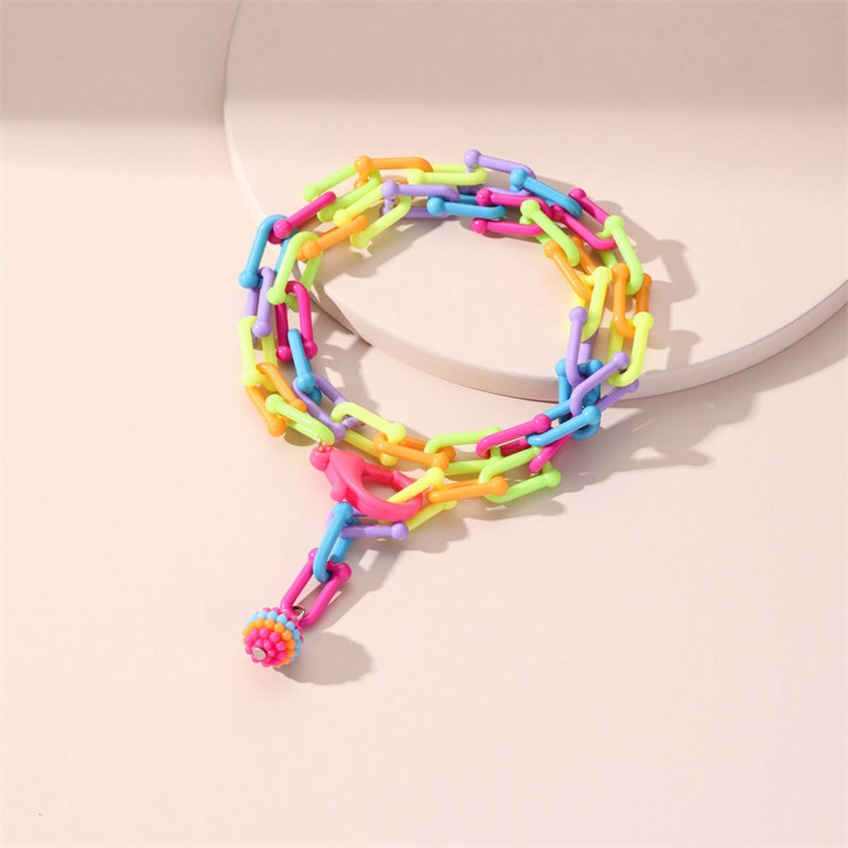 Boho Double Layer Anklet ??Handmade Chain_CWMM6362