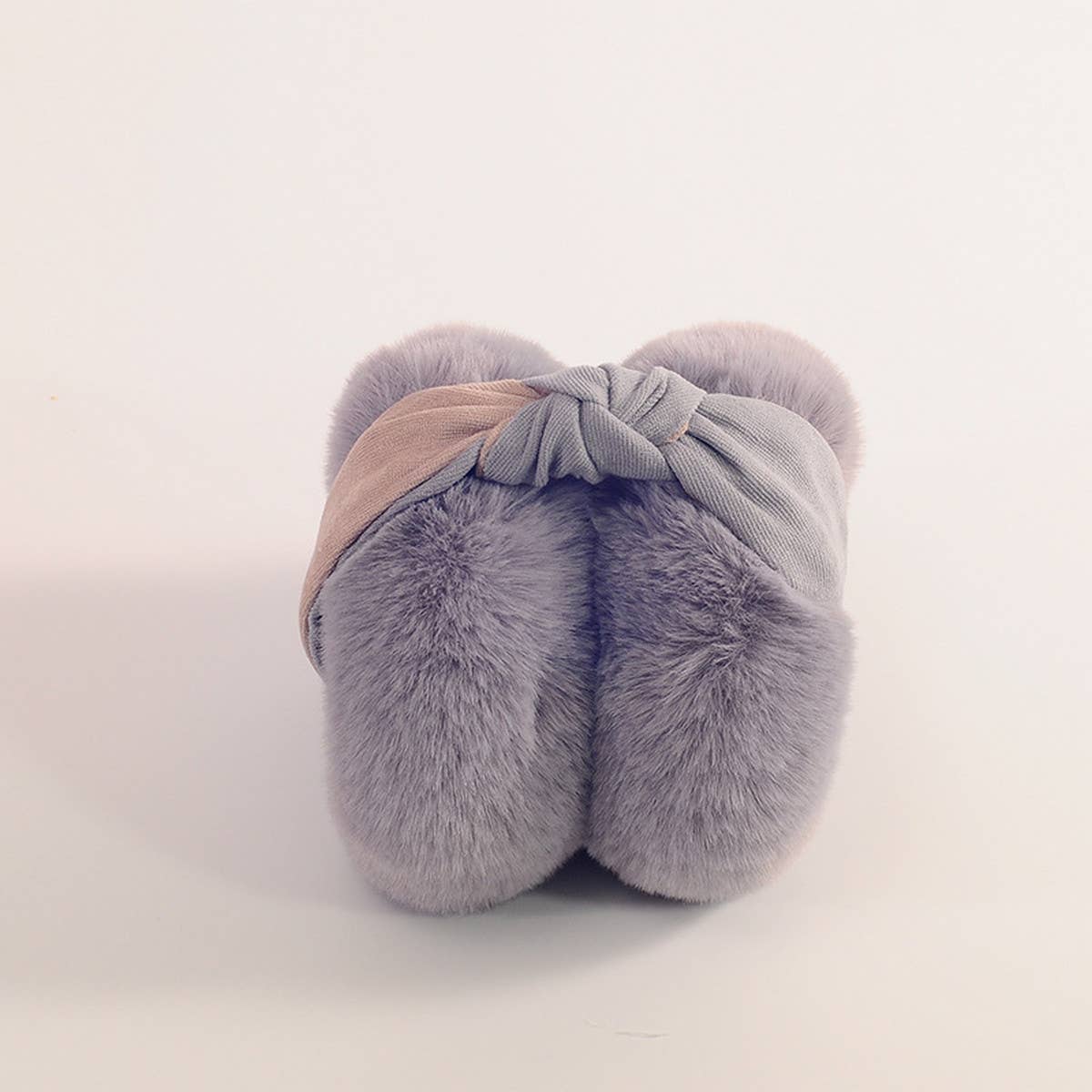 TWO-COLOR CUTE ANTIFREEZE FOLDING EARMUFFS