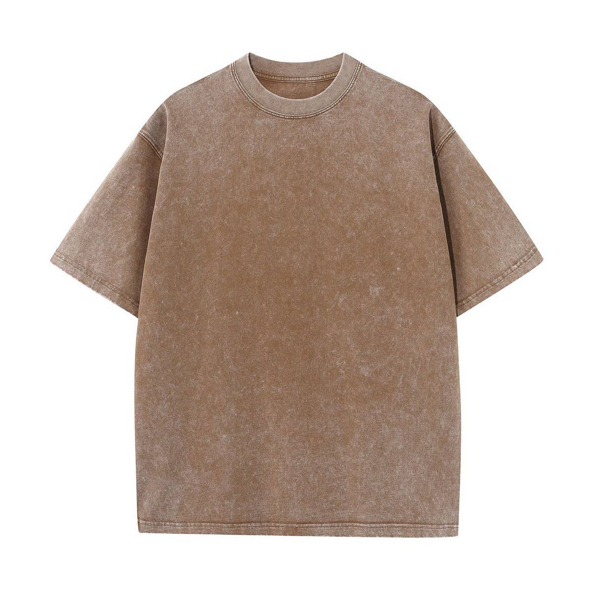 270g Heavyweight Wax-Dyed Vintage Cotton T-Shirt–Custom Logo