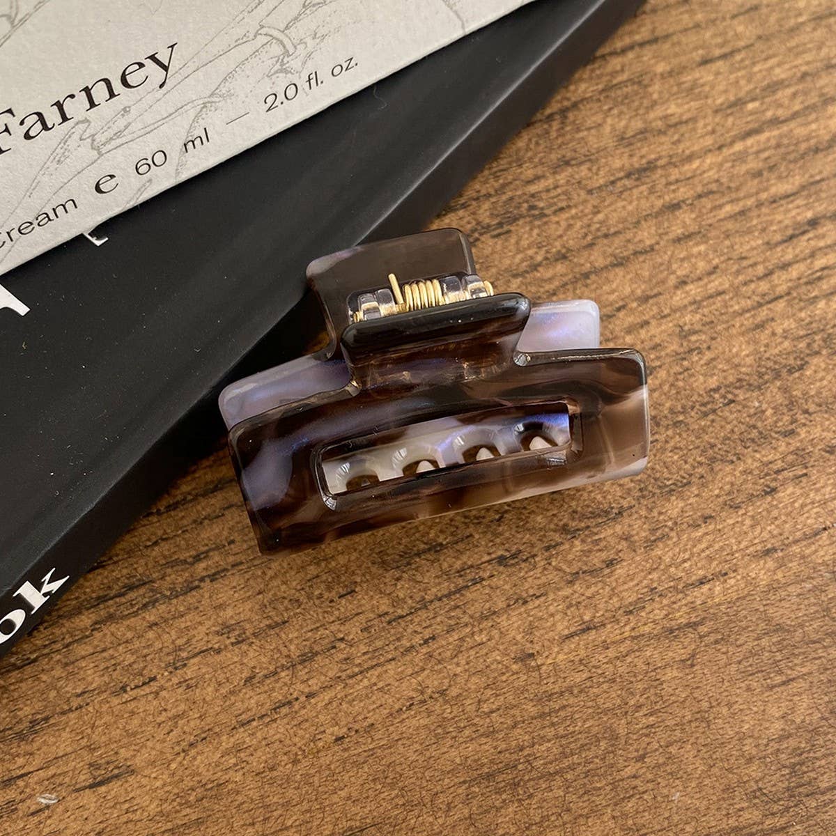 Rectangular Vintage INS Style Medium Hair Clip_CWAHA5749