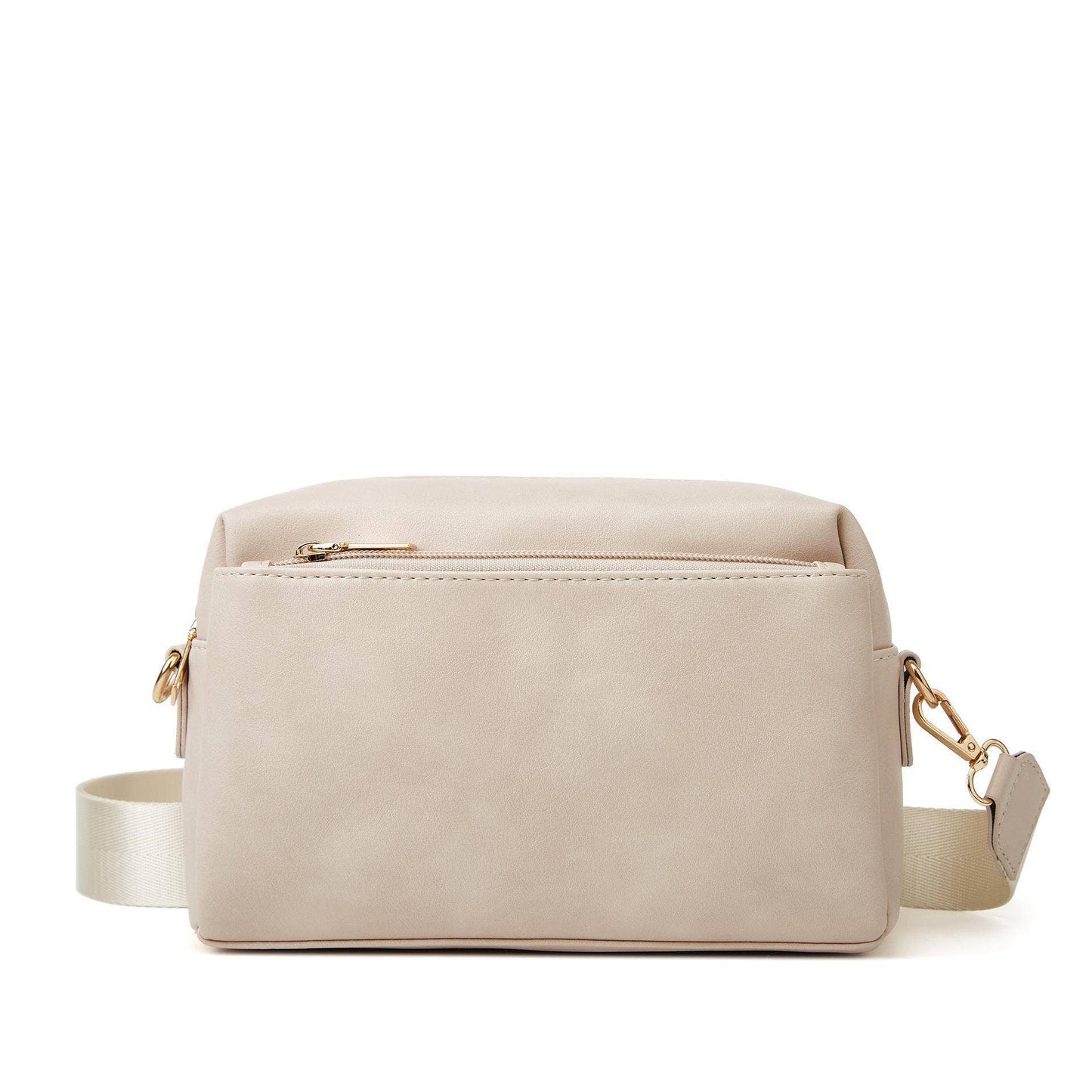 Zipper water-resistant PU single-shoulder bag