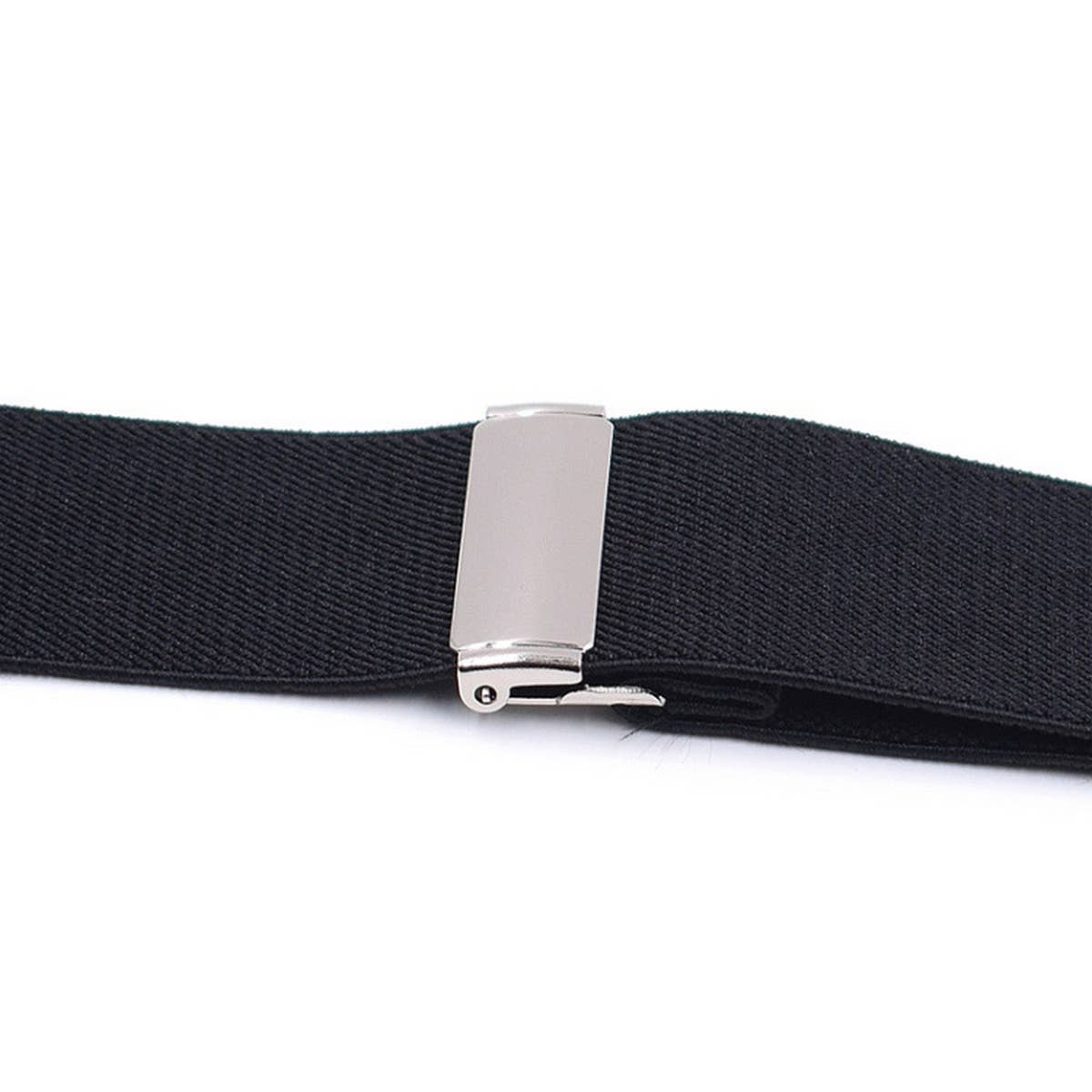 ADJUSTABLE ELASTIC 4-CLIP X-TYPE SUSPENDER CLIP_CWMM1111