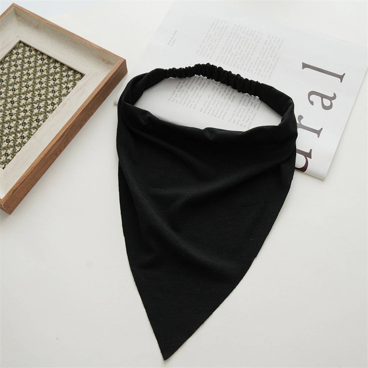 COTTON ELASTIC LARGE HEADBAND HAIR ACCESSORIES