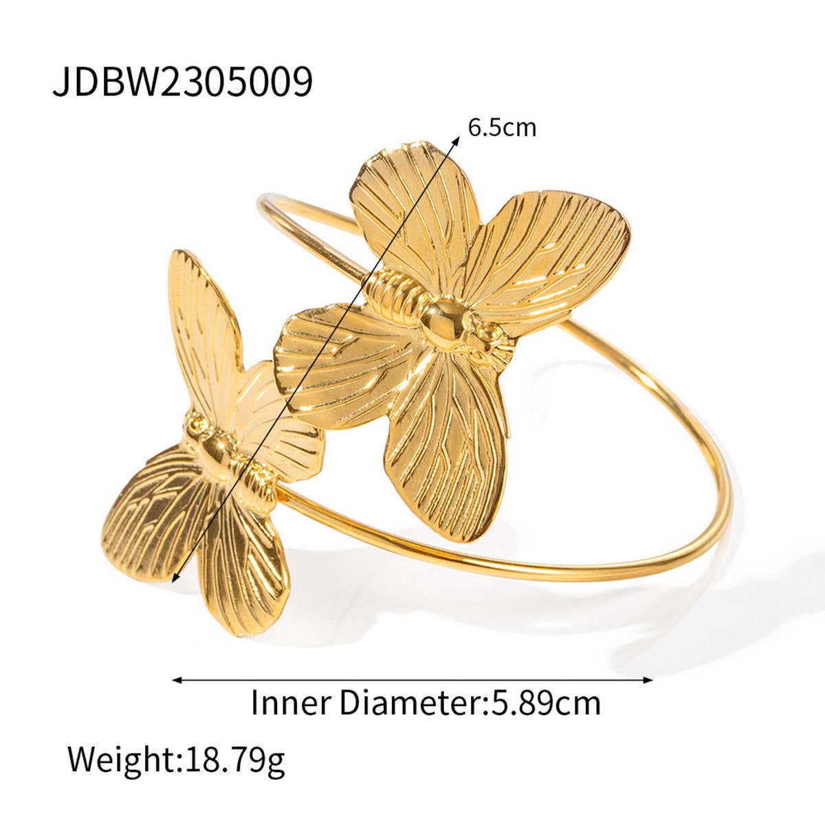 VINTAGE BUTTERFLY NECKLACE EARRINGS RING SET