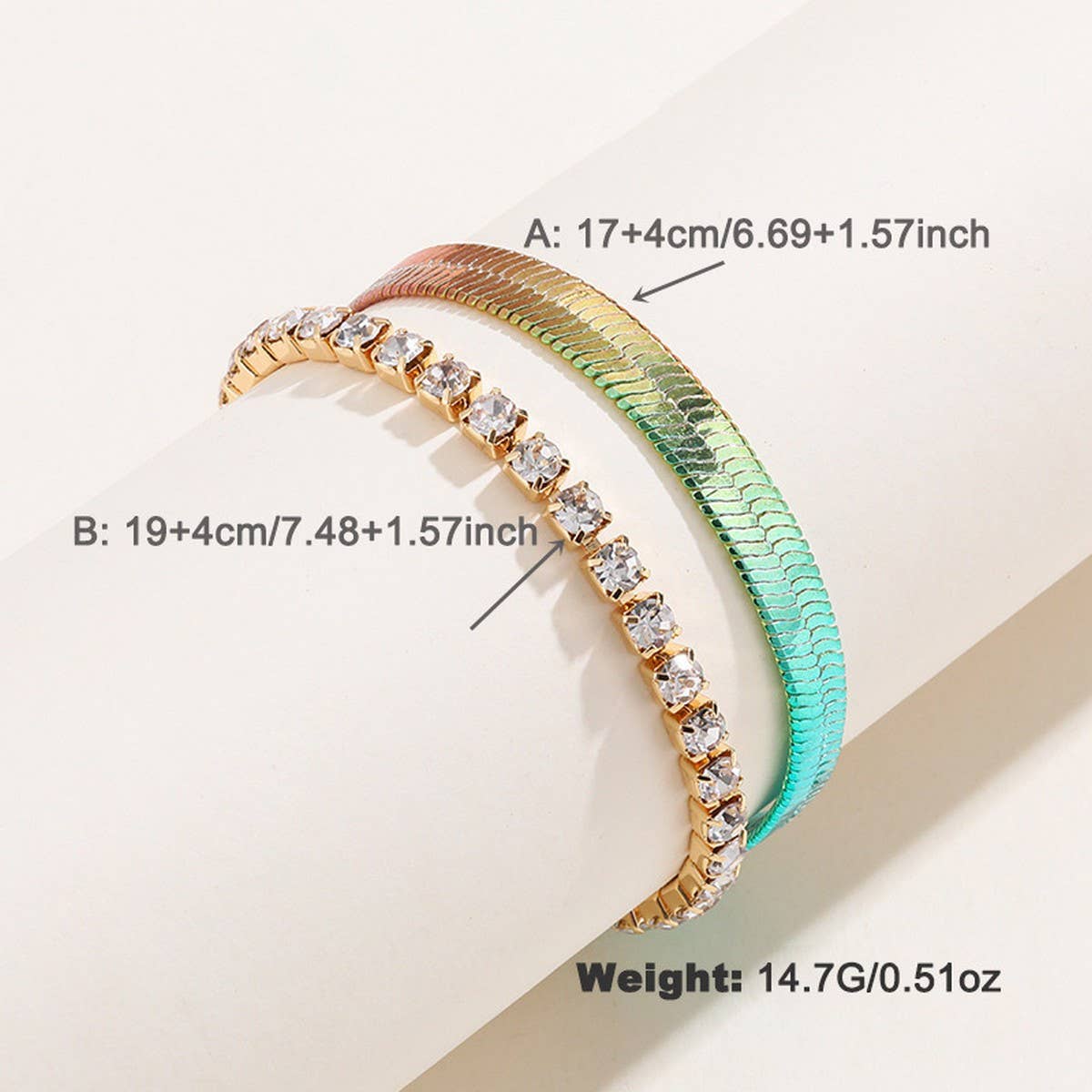 SUMMER HOT-SELLING GRADIENT STACKING NECKLACE SET_CWAJE2928