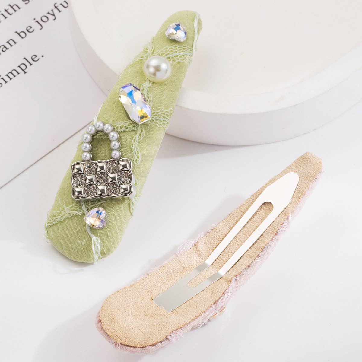 WOMEN RHINESTONE PEARL HAIRPINP_CWAHA1773