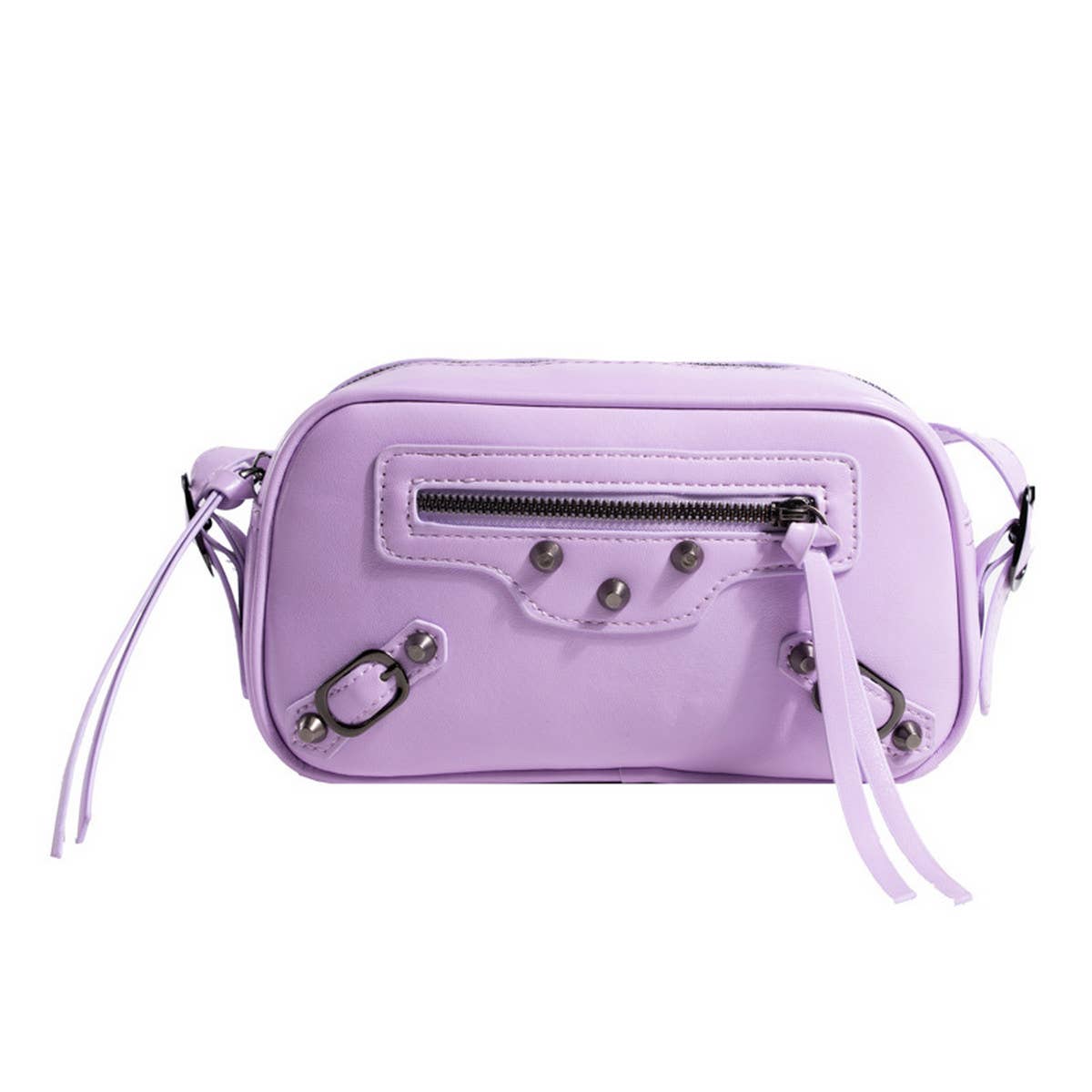 RETRO RIVET SMALL SQUARE SHOULDER BAG_CWAB1590