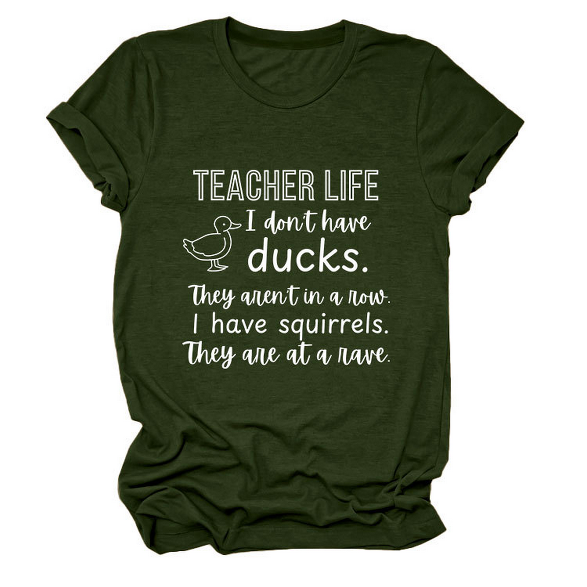 Women?™s ?œTeacher Life I Don?™t??Funny Tee_CWTTSL0487