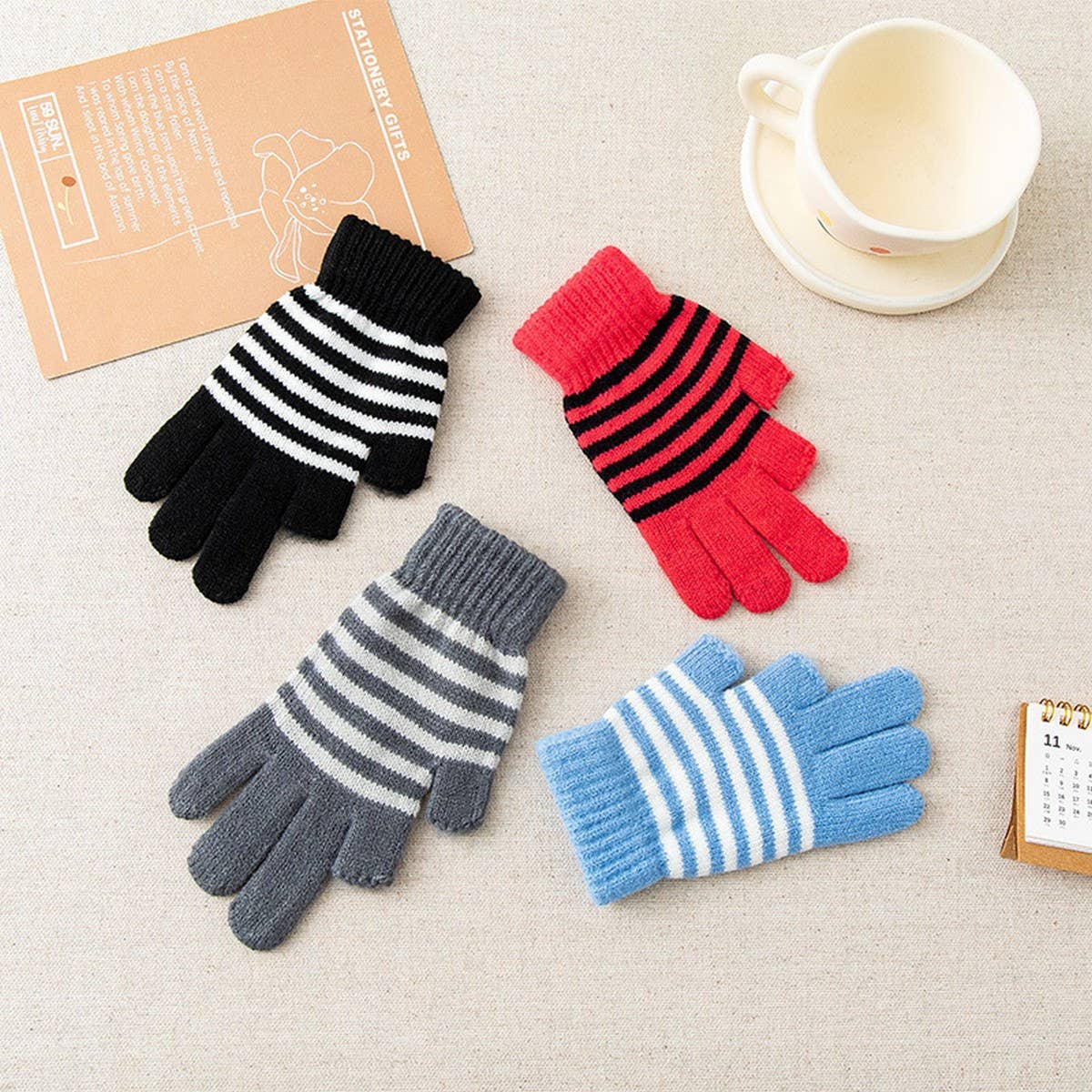 WINTER VELVET WARM KNITTED TOUCH SCREEN GLOVES_CWAG0195