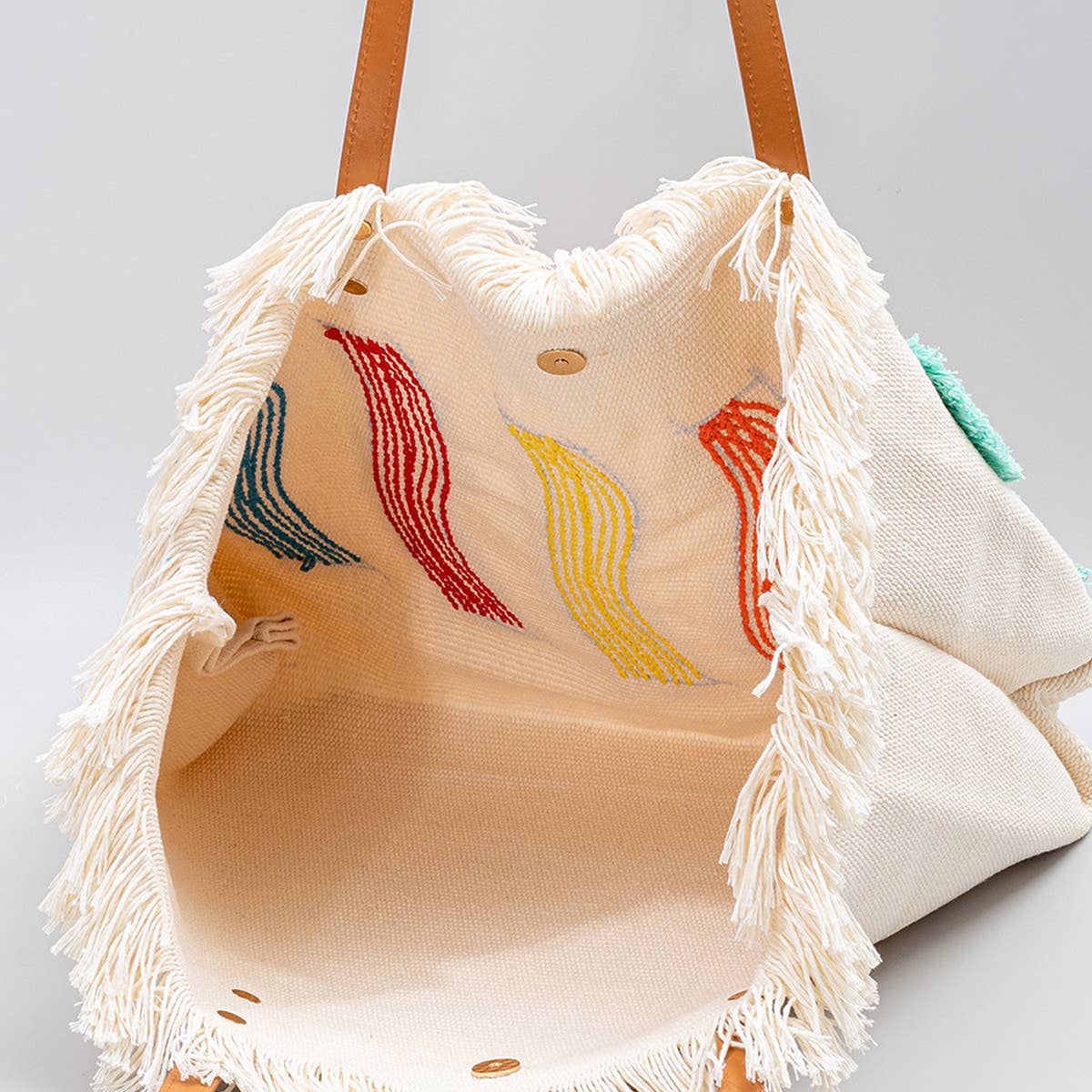 WOMEN RAINBOW HAND SHOULDER BAG_CWAB1997